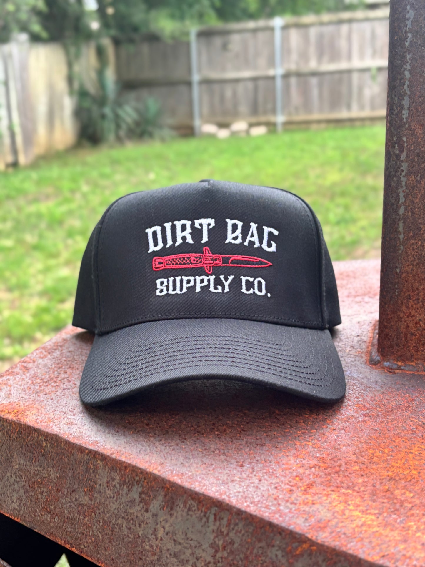 Black Switch blade hat